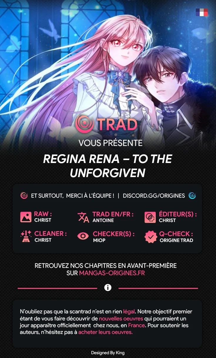 Regina Rena - To The Unforgiven: Chapter 5 - Page 1